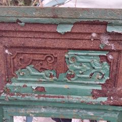 casf iron fire place surround