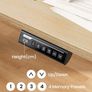 Electric Standing Desk Height Adjustable 160 x 80cm Sit Stand with 4 Memory Smart Pannel Home Office Splice Board Image 4