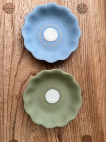 Wedgwood Jasper Ware Proctor & Gamble Commerative 150 Yr Anniversary Pin Dishes