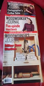 3 Copies of / Woodworker Journal /2020