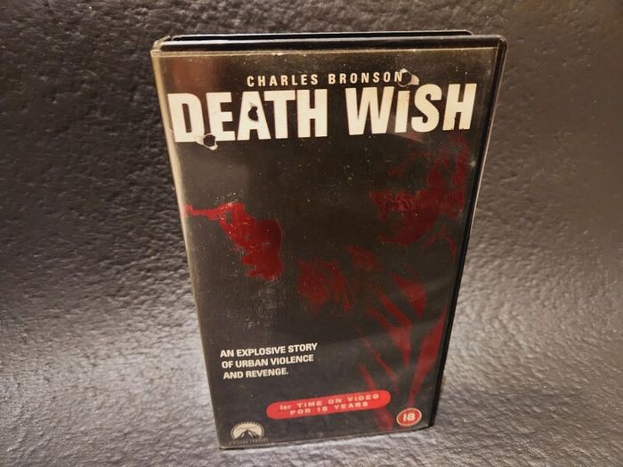 Death Wish Vhs Pal Rare