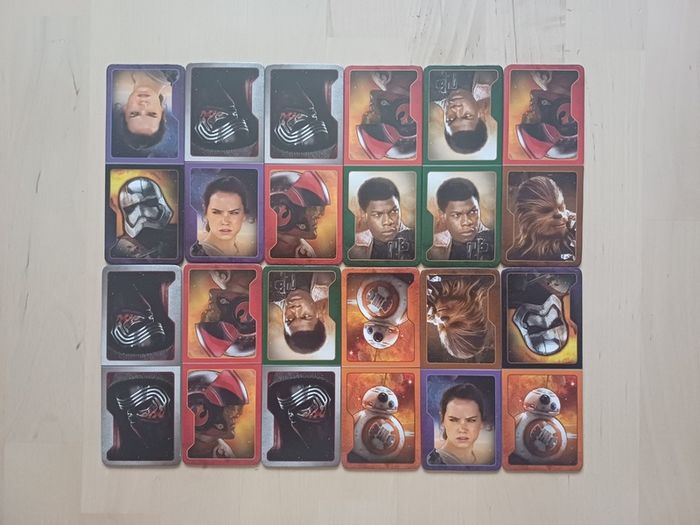 Star Wars 4 in 1 Disney Family Board Game (Dominoes Bingo Matching Racing)