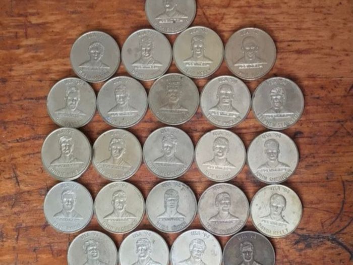USA 1994 World Cup Ireland Football Team Coin Collection
