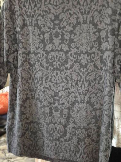 F&F Jacquard Grey Top , NEW With Tags , UK 16 / EU 44