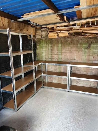 New Boltless Shelving Shelves Racking - Heavy Duty