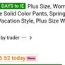 Elegant Casual Versatile Colour Cuffed Bottoms - Size - XXL - Smaller Fit More A Size - U.K.16 - Colour - Black - RRP - 16.58 Image 8