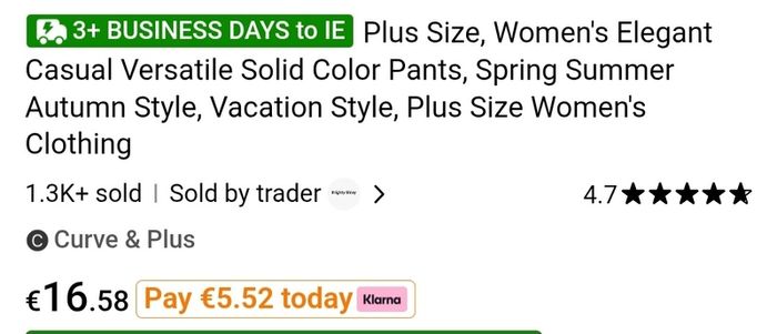 Only 5 Euro Each!! - Brand New Elegant Casual Versatile Colour Cuffed Bottoms - Size - XXL - Smaller Fit More A Size - U.K.16 - RRP - 16.58 Each