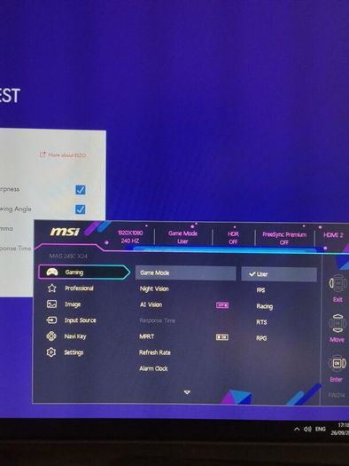 gaming pc and Monitor