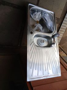stainless sink