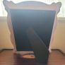 Large Vintage Porcelain Picture Frame Image 8