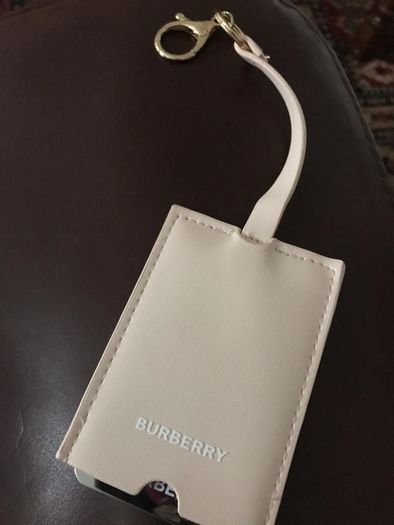 Burberry mirror collectible keyring pink  - New