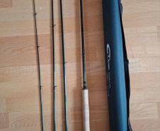 A Jensen Magellan fly rod 9' 8 weight.