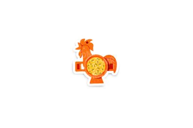 Kellogg's Bike Reflector Glossy Sticker