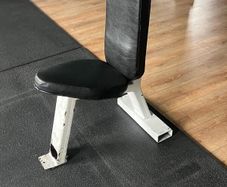 Seated Upright Stationary Bench for weight Lifting