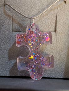 Hand made Resin Necklace