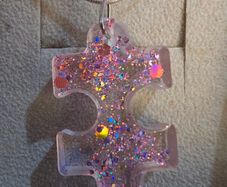 Hand made Resin Necklace