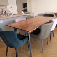EZ Living Osaka Dining Table & 6 Oledo Chai