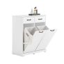 Double Laundry Cabinet White Image 2