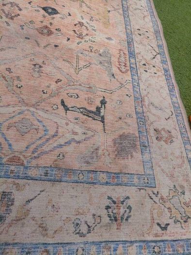 Soft Washable Multicolour Vintage Rug - Amelia. 160cm x 230cm,
