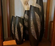 Tribal Style Vases