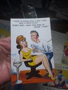 5 Bamforth Doctor,Dentist,Nurse saucy postcards (4)