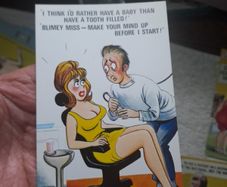 5 Bamforth Doctor,Dentist,Nurse saucy postcards (4)