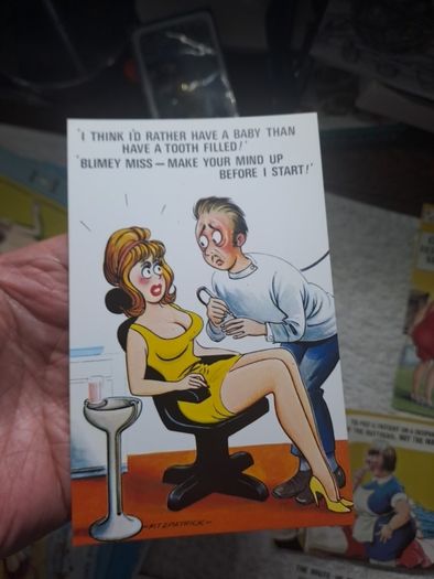 5 Bamforth Doctor,Dentist,Nurse saucy postcards (4)