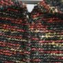 VINTAGE Nikki Stevens high neck knit dress with gold chain belt Sz 16 Image 9