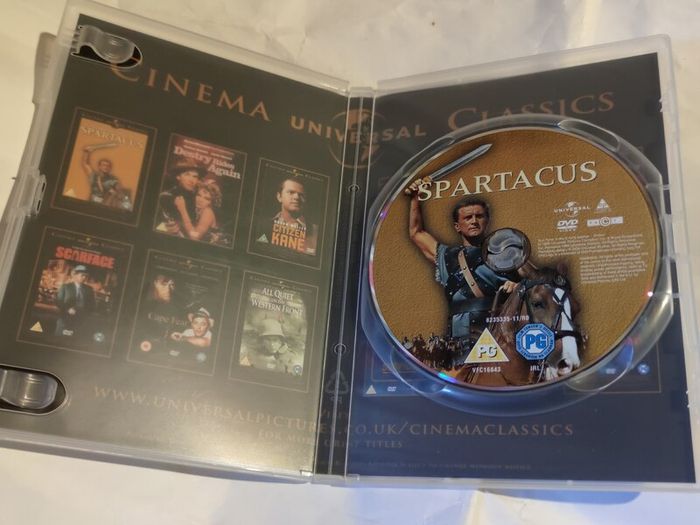 Spartacus Dvd