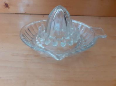 Glass Citrus Juicer - Vintage
