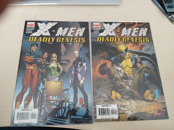7 x X-Men Deadly Genesis