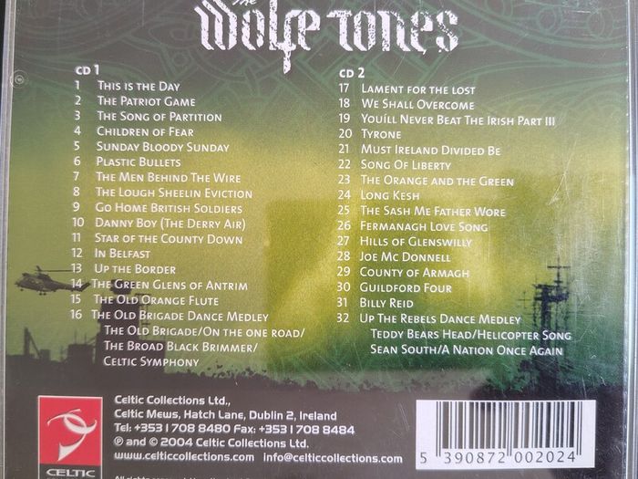 The Wolfe Tones - The Troubles 2xCD (2004) Rebel Protest Folk Trad EX+