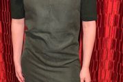 green knit dress