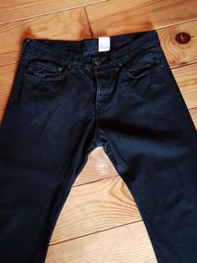 W34 L32 Black Jeans