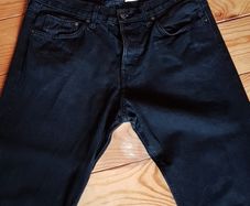 W34 L32 Black Jeans
