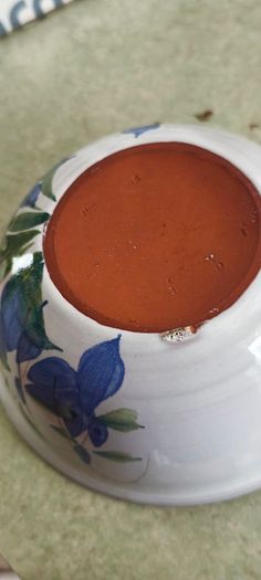 Judy Greene Pottery from Galway, Ireland, featuring a distinct floral breakfast bowl.