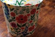 Shannonbridge Ireland lovely colourful floral pattern jam / conserve pot with lid