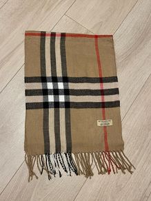 Beige Burberry Scarf - Good Condition