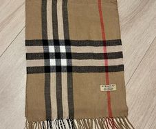 Beige Burberry Scarf - Good Condition