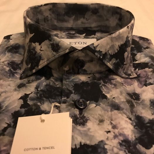 ETON  //  Floral Print Shirt