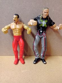 WWE-World Wrestling Figures Shawn Michaels / Chavo Guerrero (2003/2005)