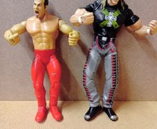 WWE-World Wrestling Figures Shawn Michaels / Chavo Guerrero (2003/2005)