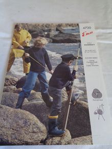Emu Guernsey Knitting Pattern for sale