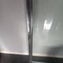 Chrome over bath glass shower screen Image 8