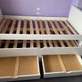 Kids single bed with trundle bed and drawers Image 4