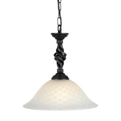 Elstead Pnd/1 Pendant Only B/k