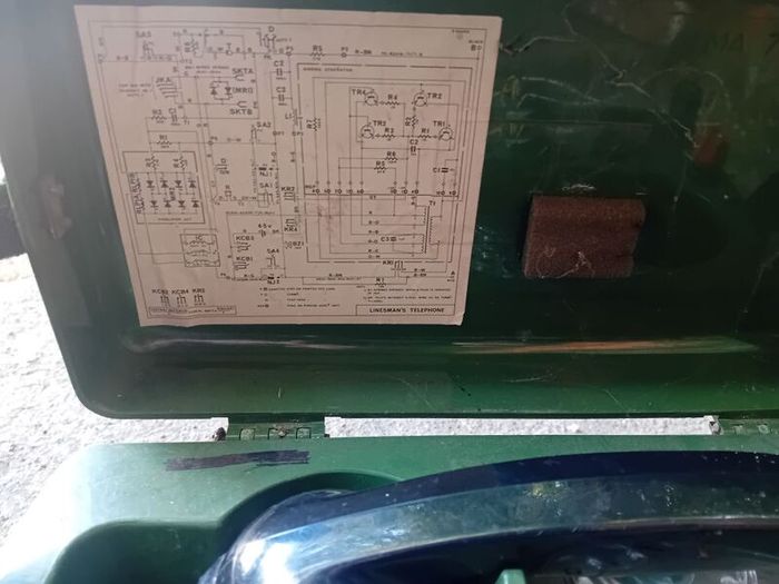 Military vintage phone