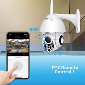 Brand new 1080P PTZ IP Camera Wifi Outdoor Speed Dome Wireless Wifi Security Camera Pan Tilt 4X Digital Zoom 2MP Network CCTV Surveillance