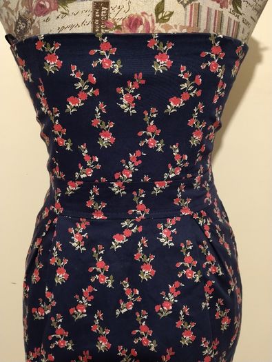 New Look Fitted Floral Dress