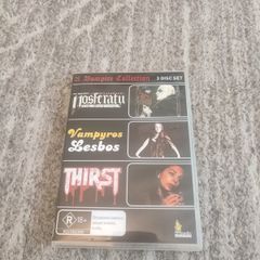 The Vampire Collection DVD rare vampyros lesbos thirst nosferatu